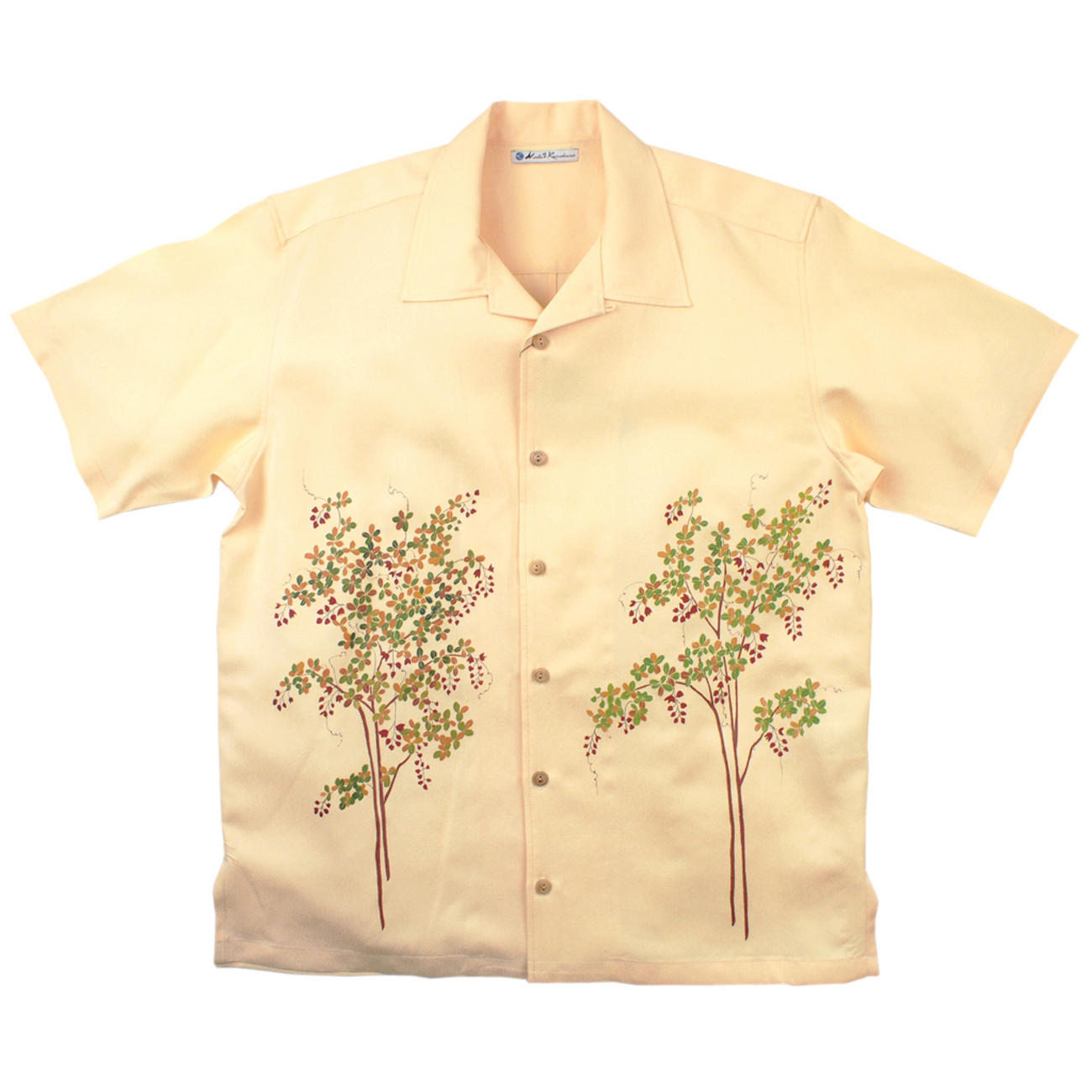 大きいサイズの和柄アロハシャツ HAGI M