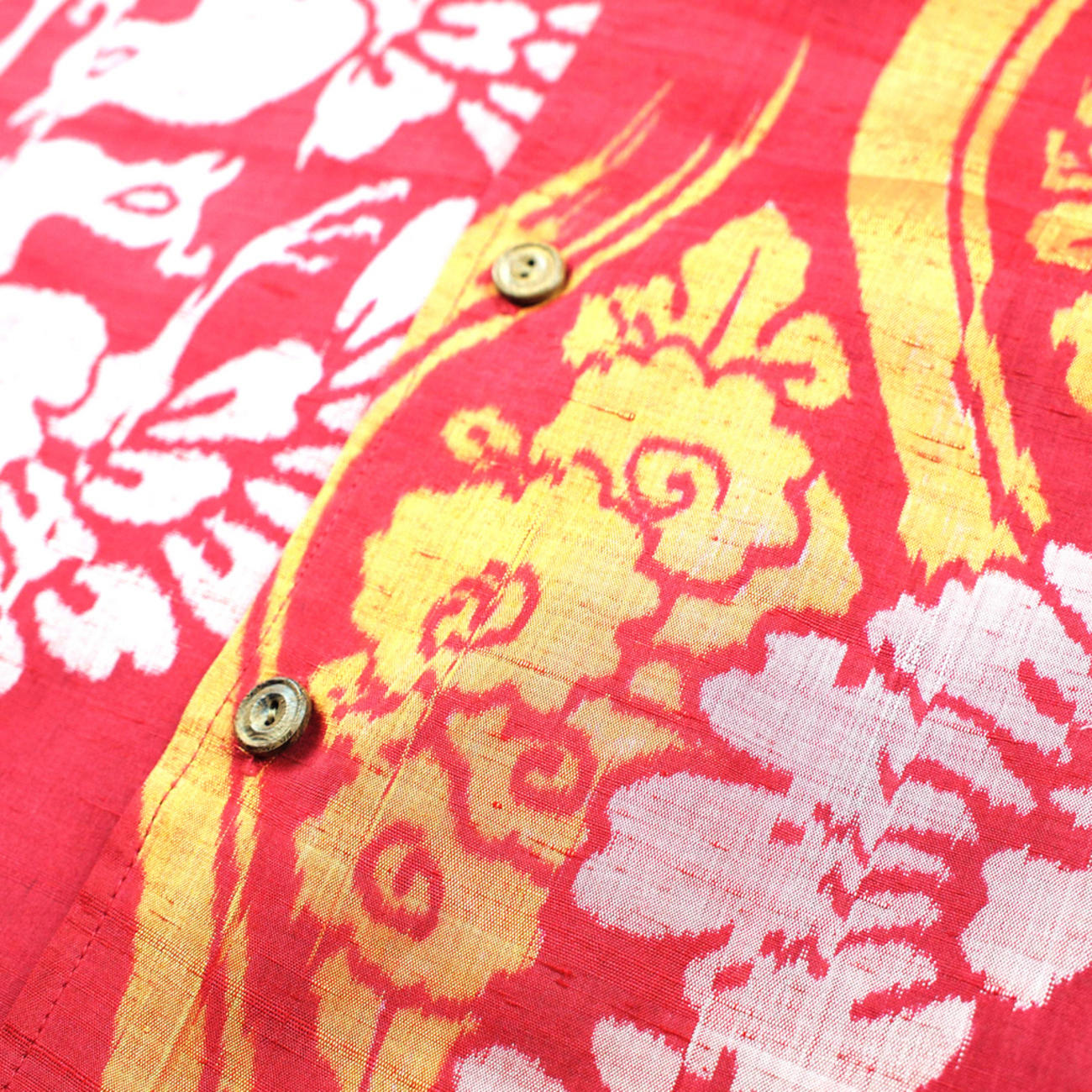 大きいサイズの和柄アロハシャツ KUJYAKU