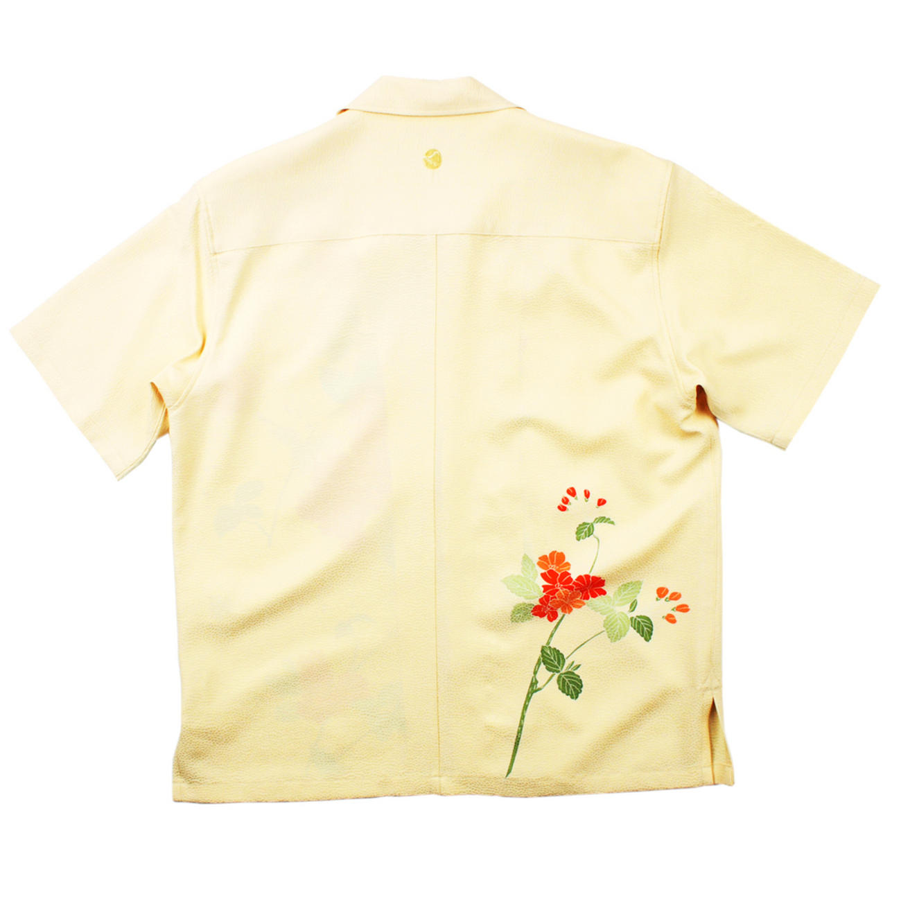 大きいサイズの和柄アロハシャツ BOTAN S